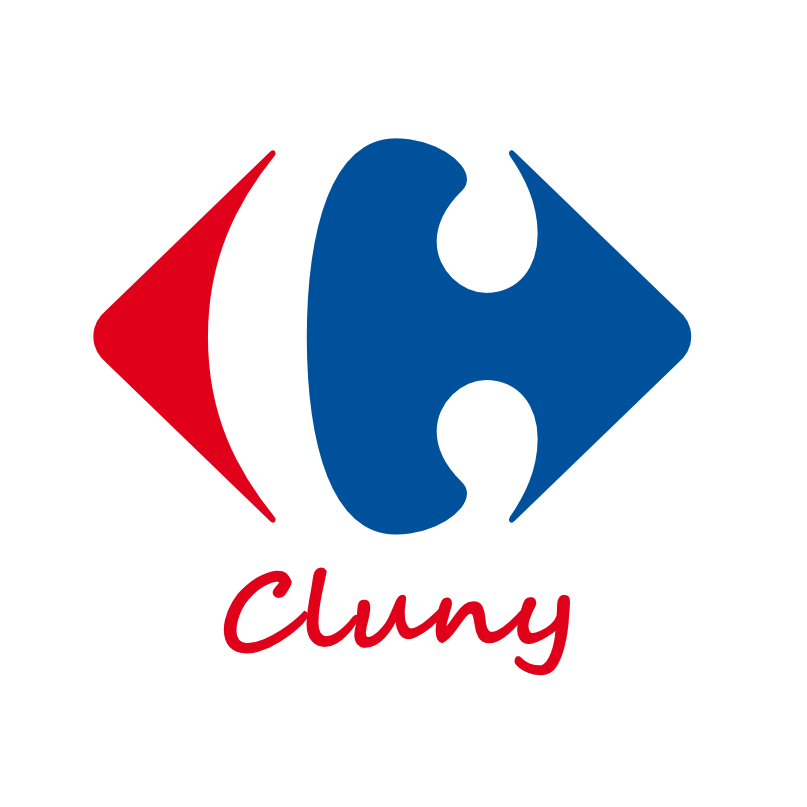 Logo de Carrefour Cluny